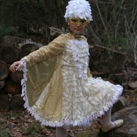 Chasing Fireflies Other - Snowy Owl Costume Size 10 By Chasing Fireflies
